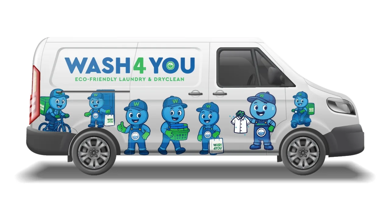 Wash4You pickup van