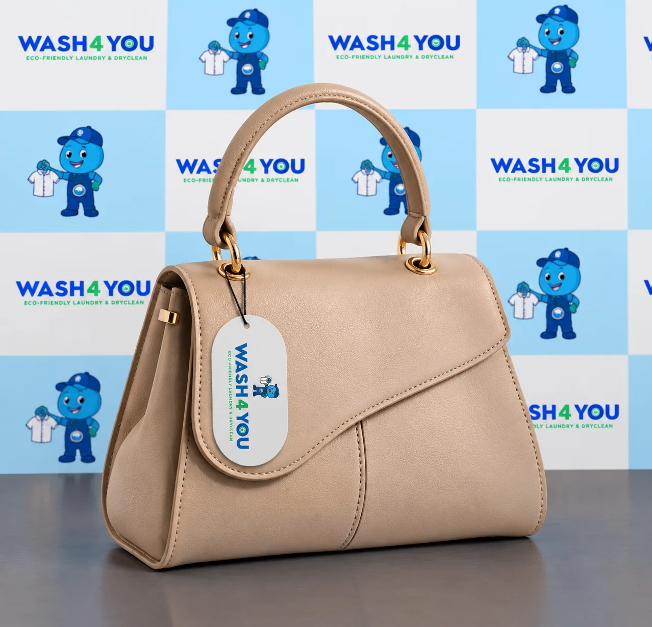 Handbag tagged by Wash4You
