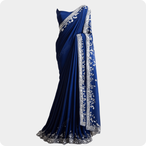 Saree cleaned by Wash4You