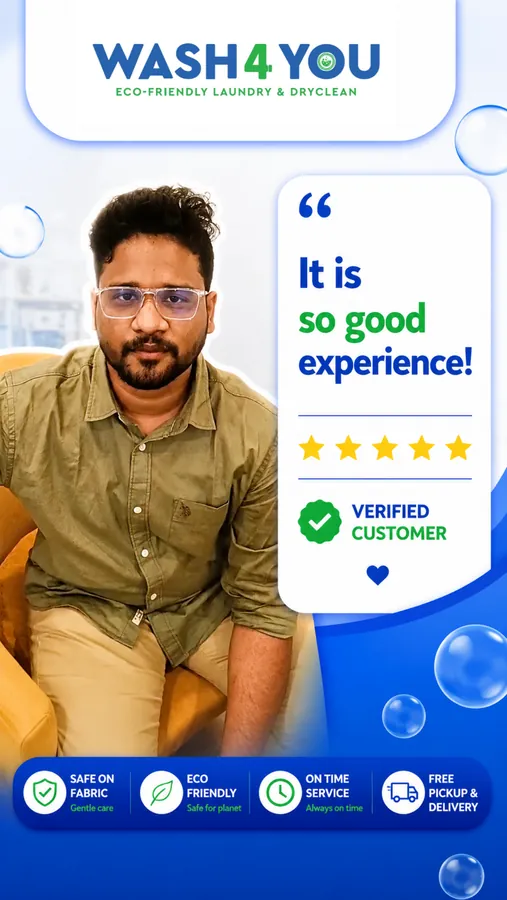 Verified Wash4You customer review