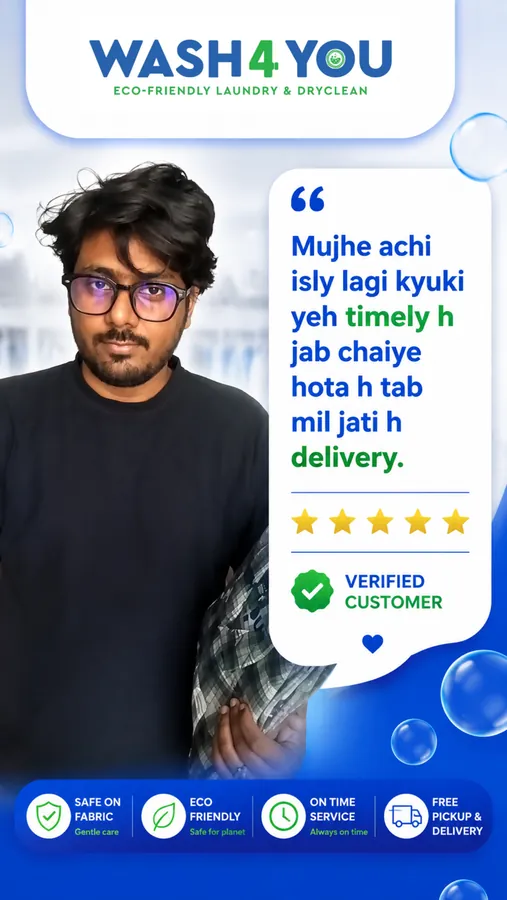Verified Wash4You customer review