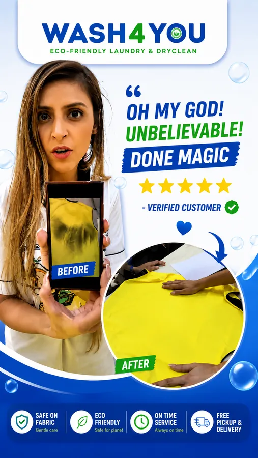 Verified Wash4You customer review