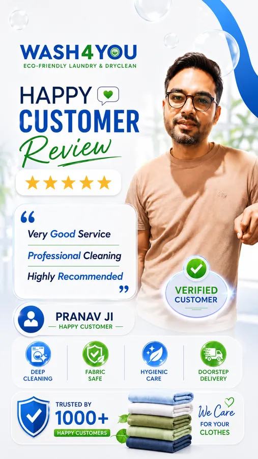 Verified Wash4You customer review