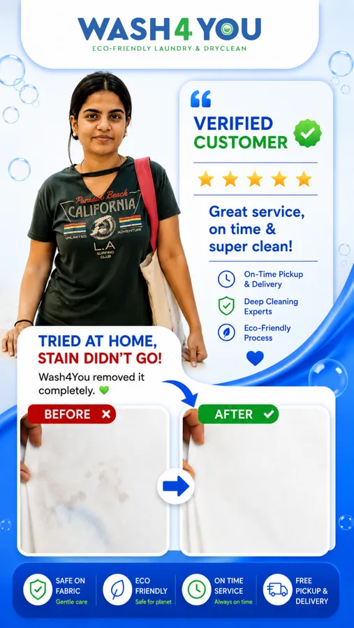 Verified Wash4You customer review