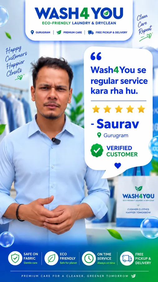 Verified Wash4You customer review