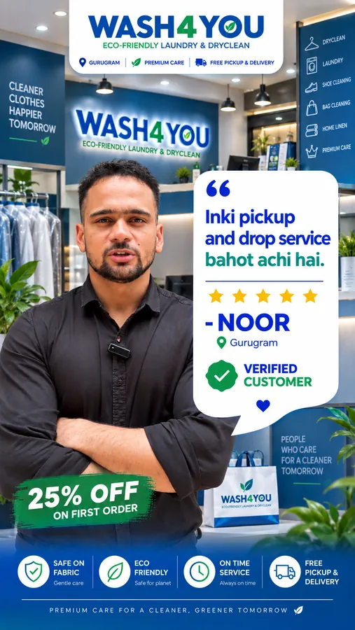 Verified Wash4You customer review